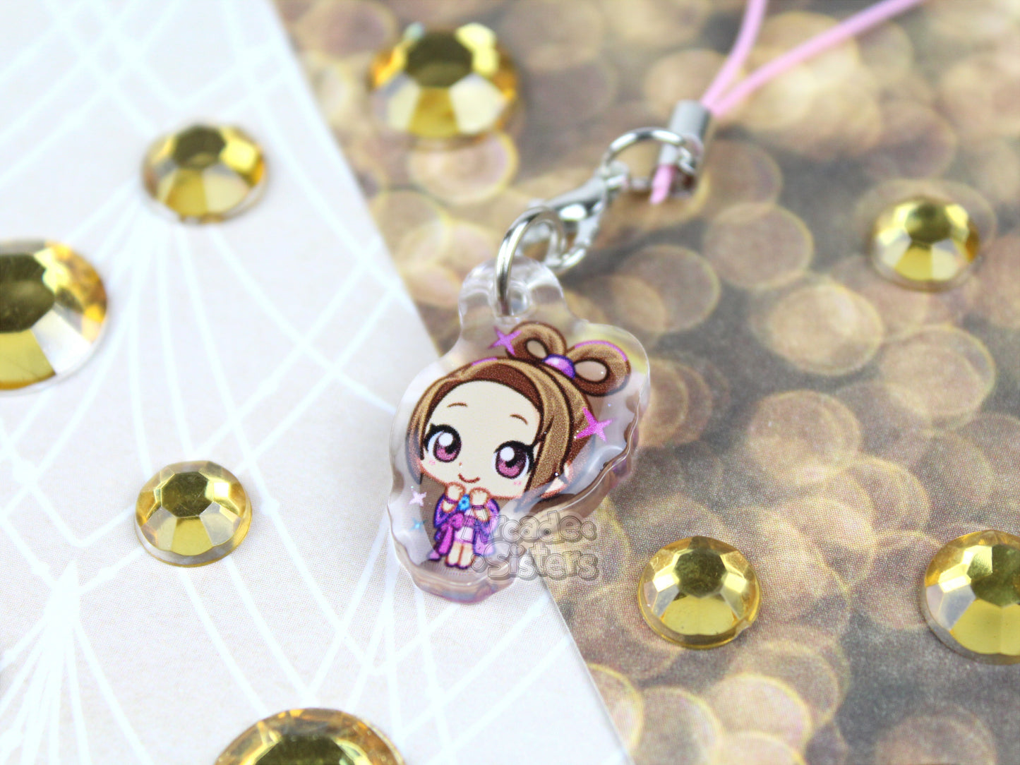 Pointing Lawyer Phone Charm