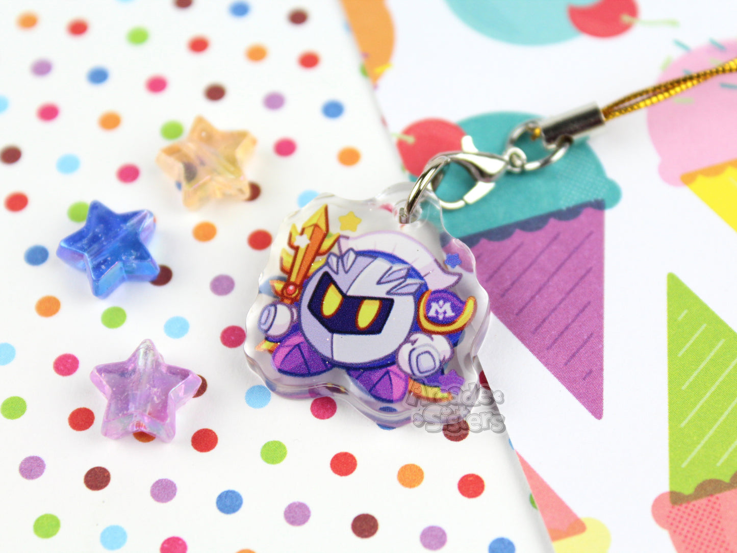 *NEW* Kirby Phone Charm
