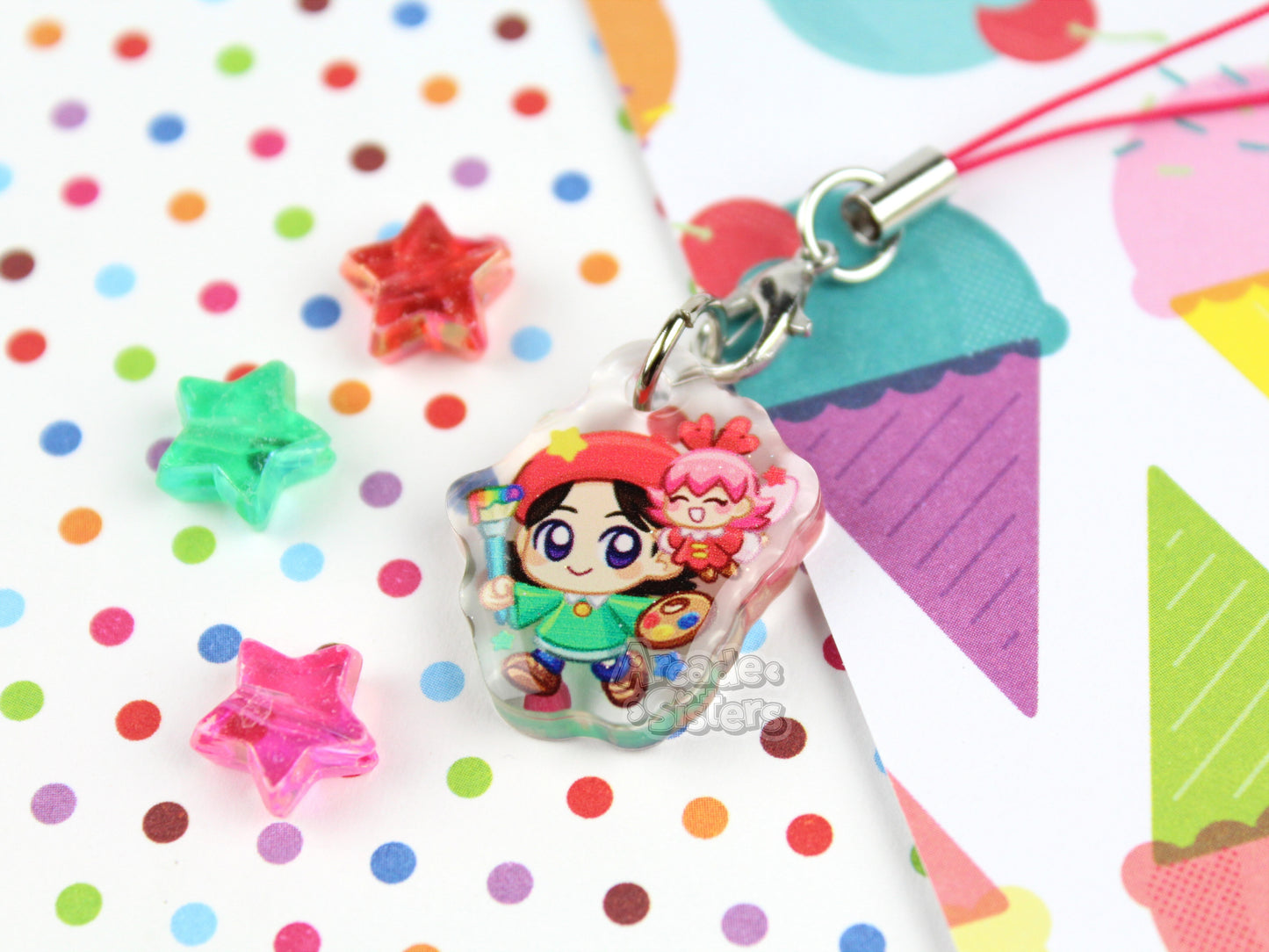 *NEW* Kirby Phone Charm