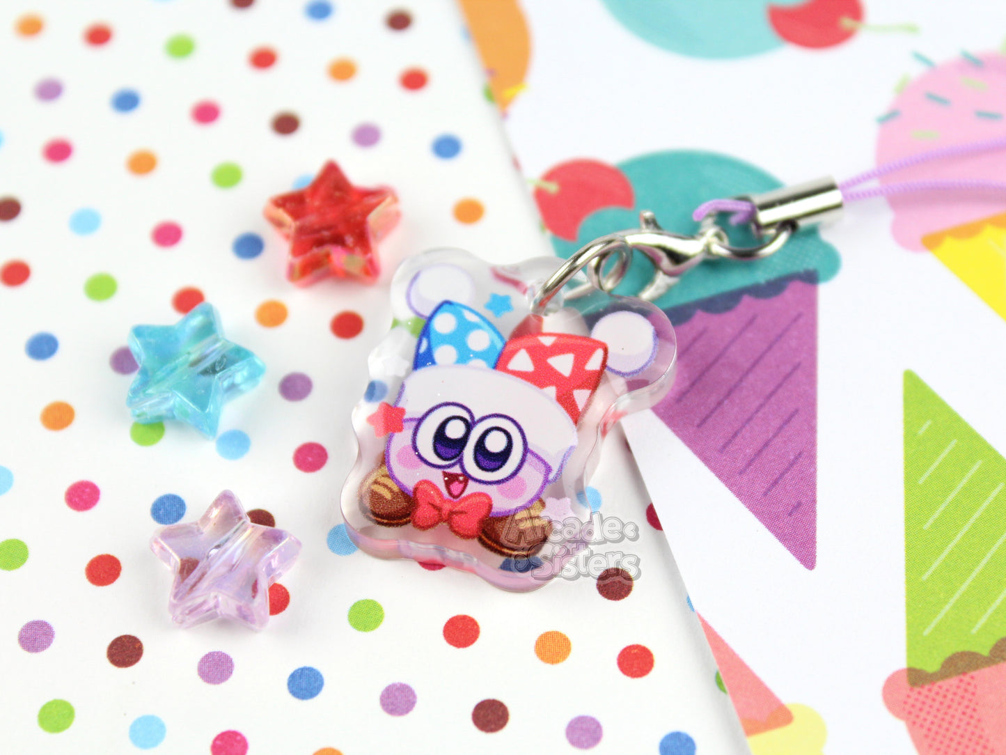 *NEW* Kirby Phone Charm
