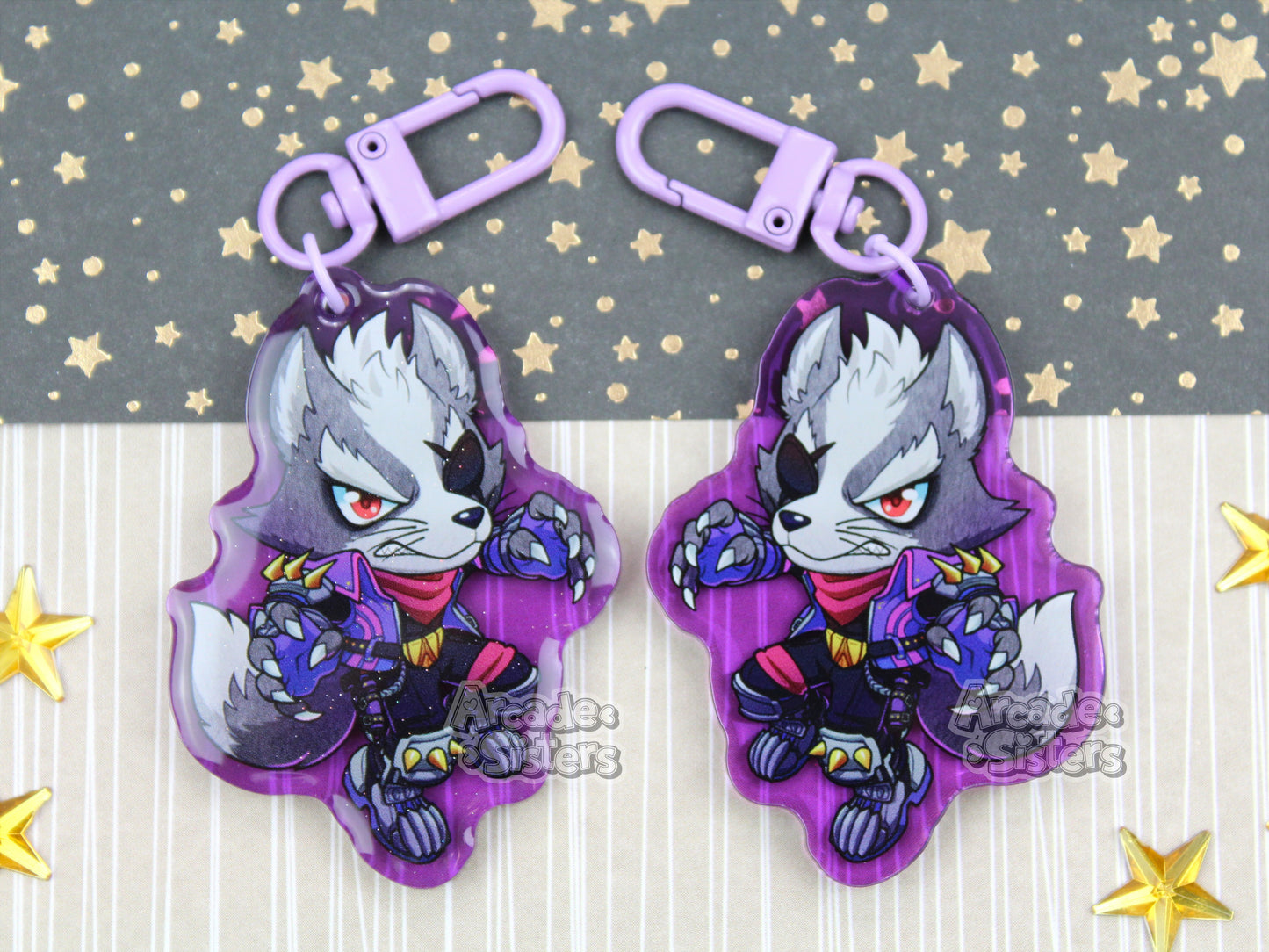 Starfox Keychain