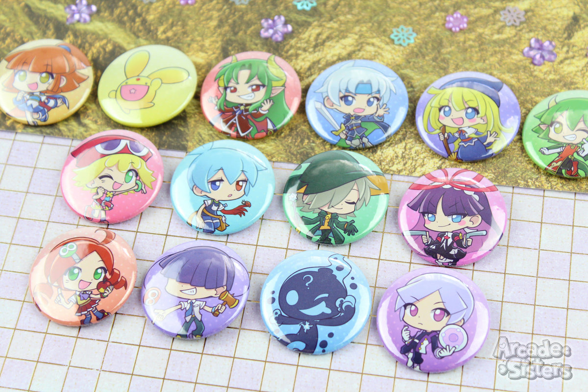 Puyo Stickers & Badges