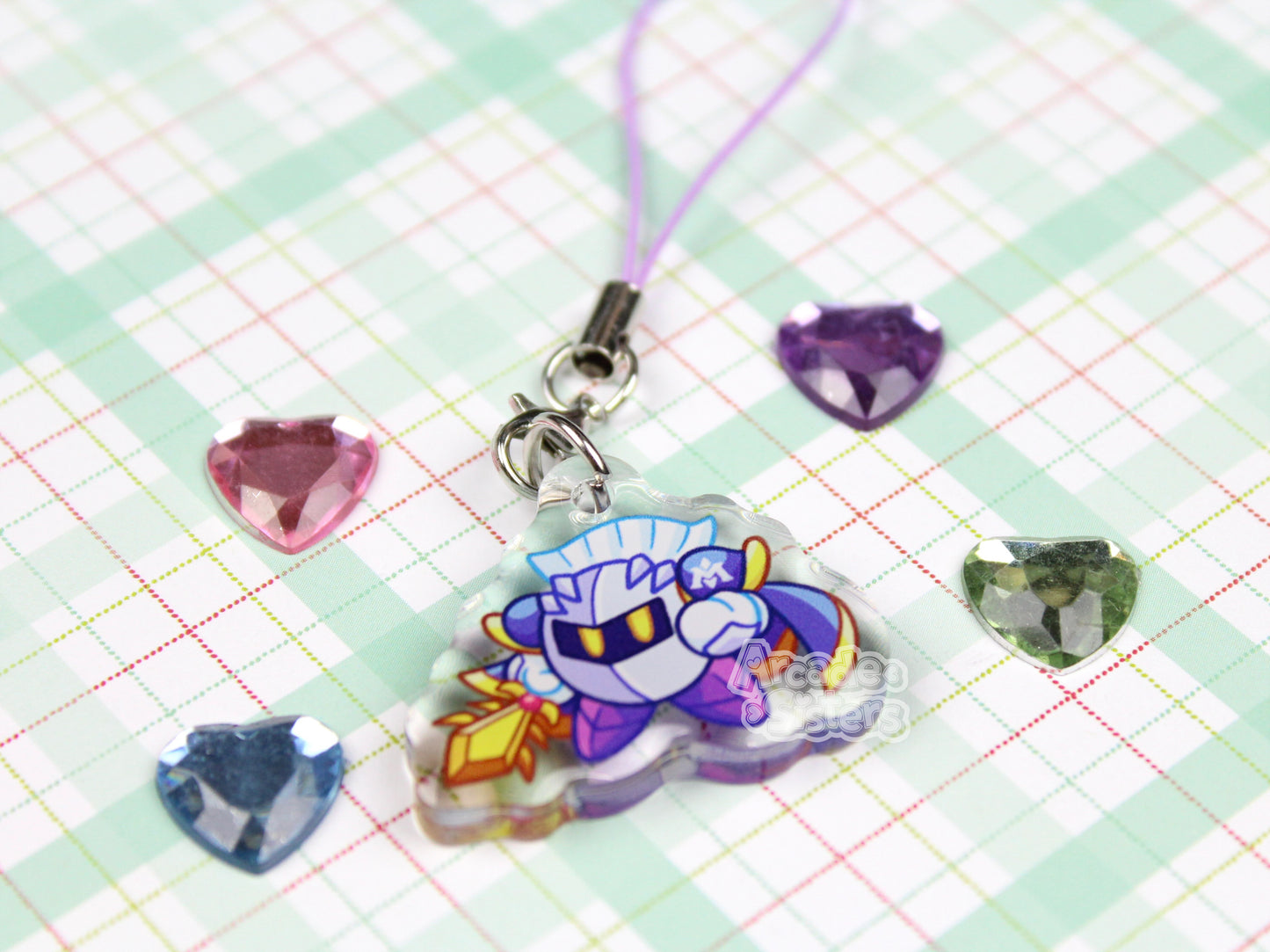 Kirby Phone Charm