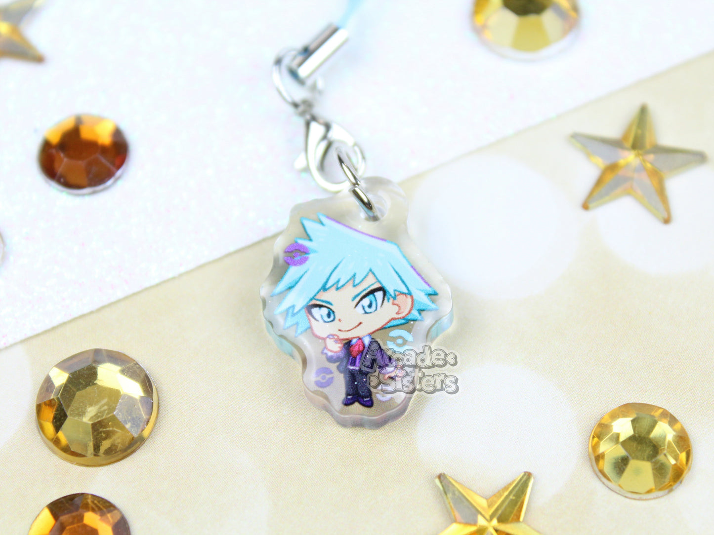 Poke Man Phone Charm
