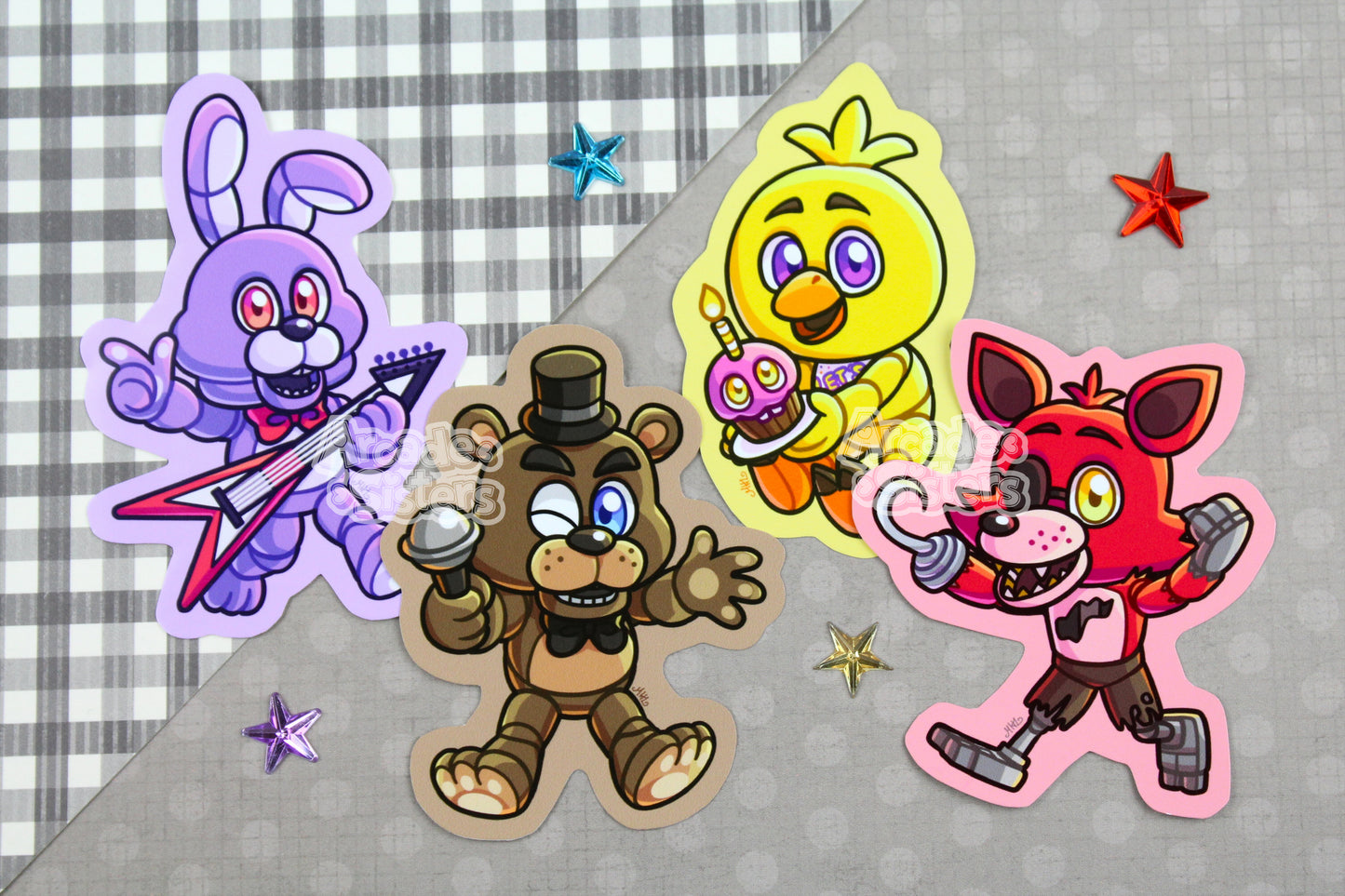 FNAF Stickers & Badges