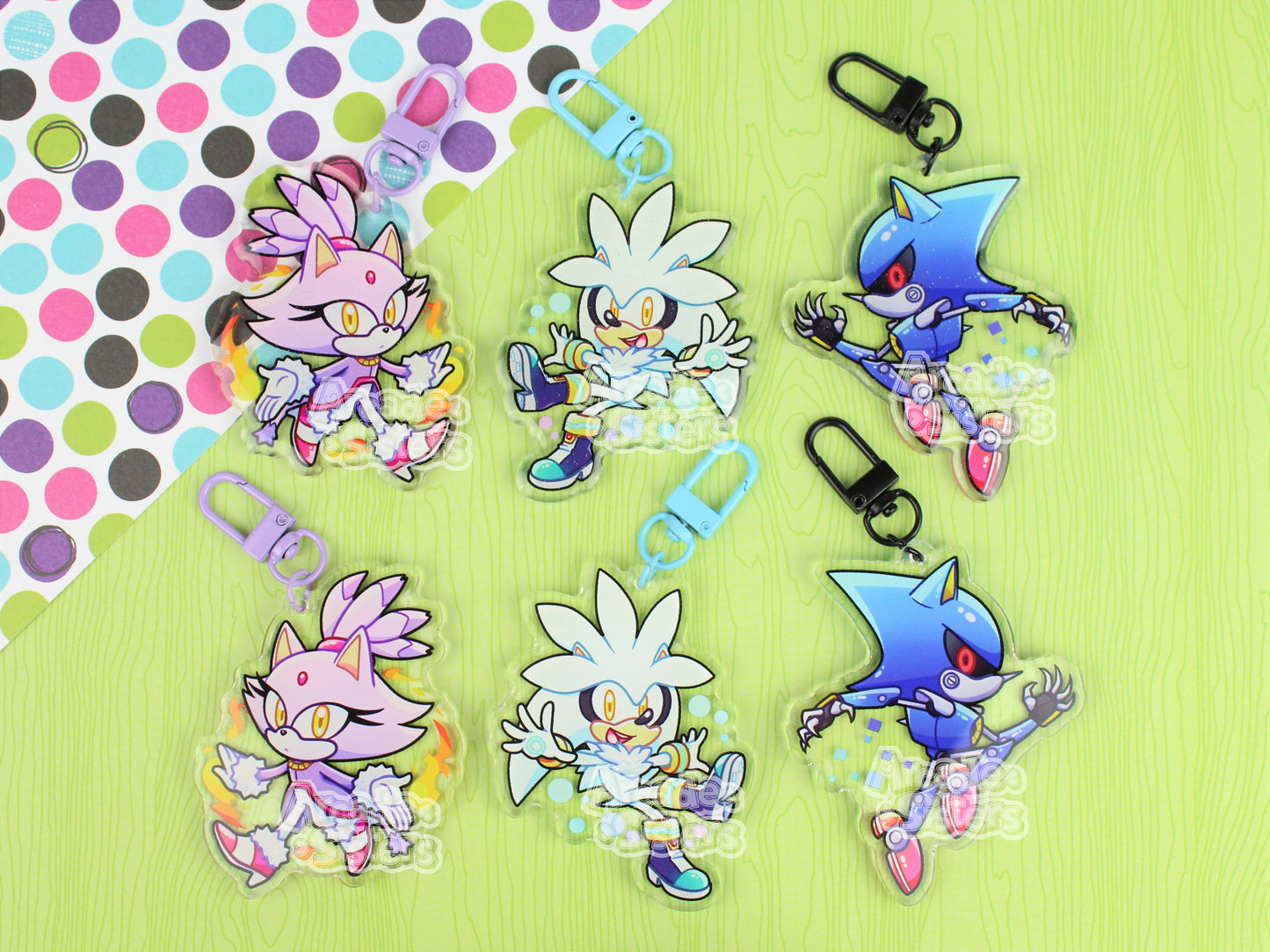 Sonic Keychain