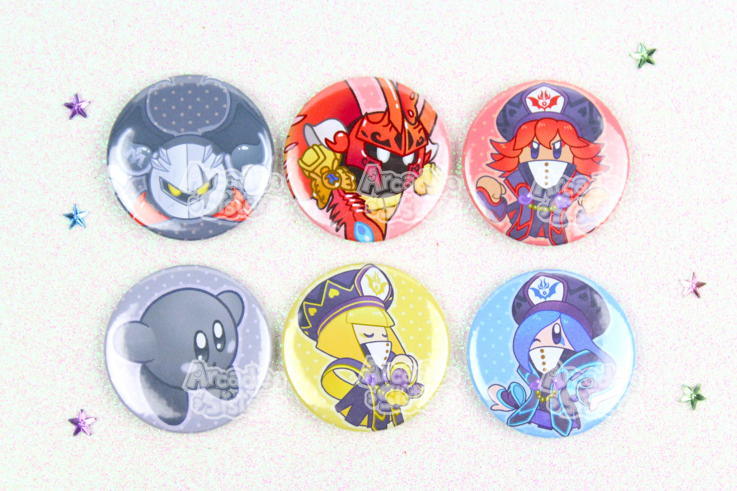 Kirby Stickers & Badges