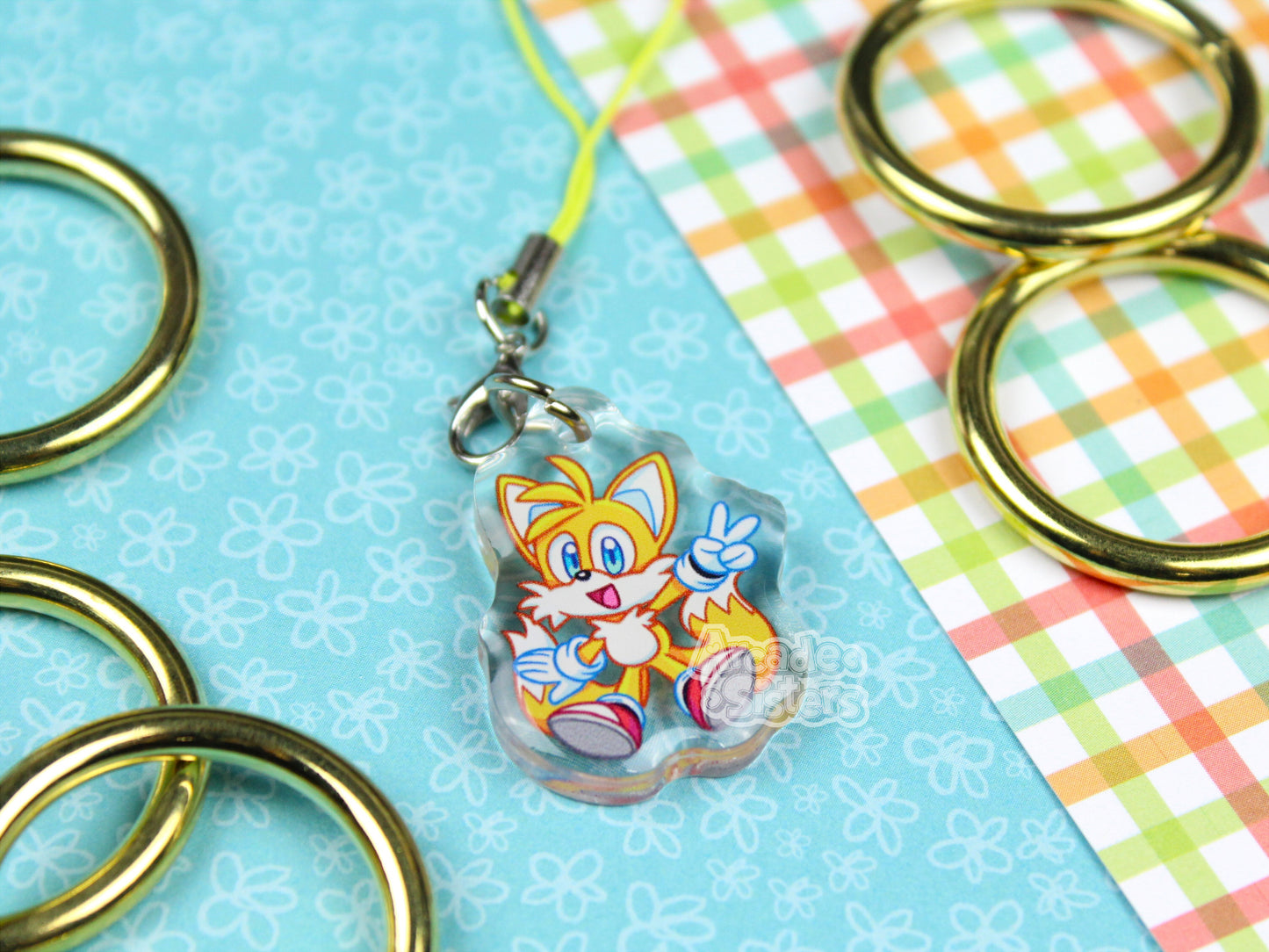 Sonic Phone Charm