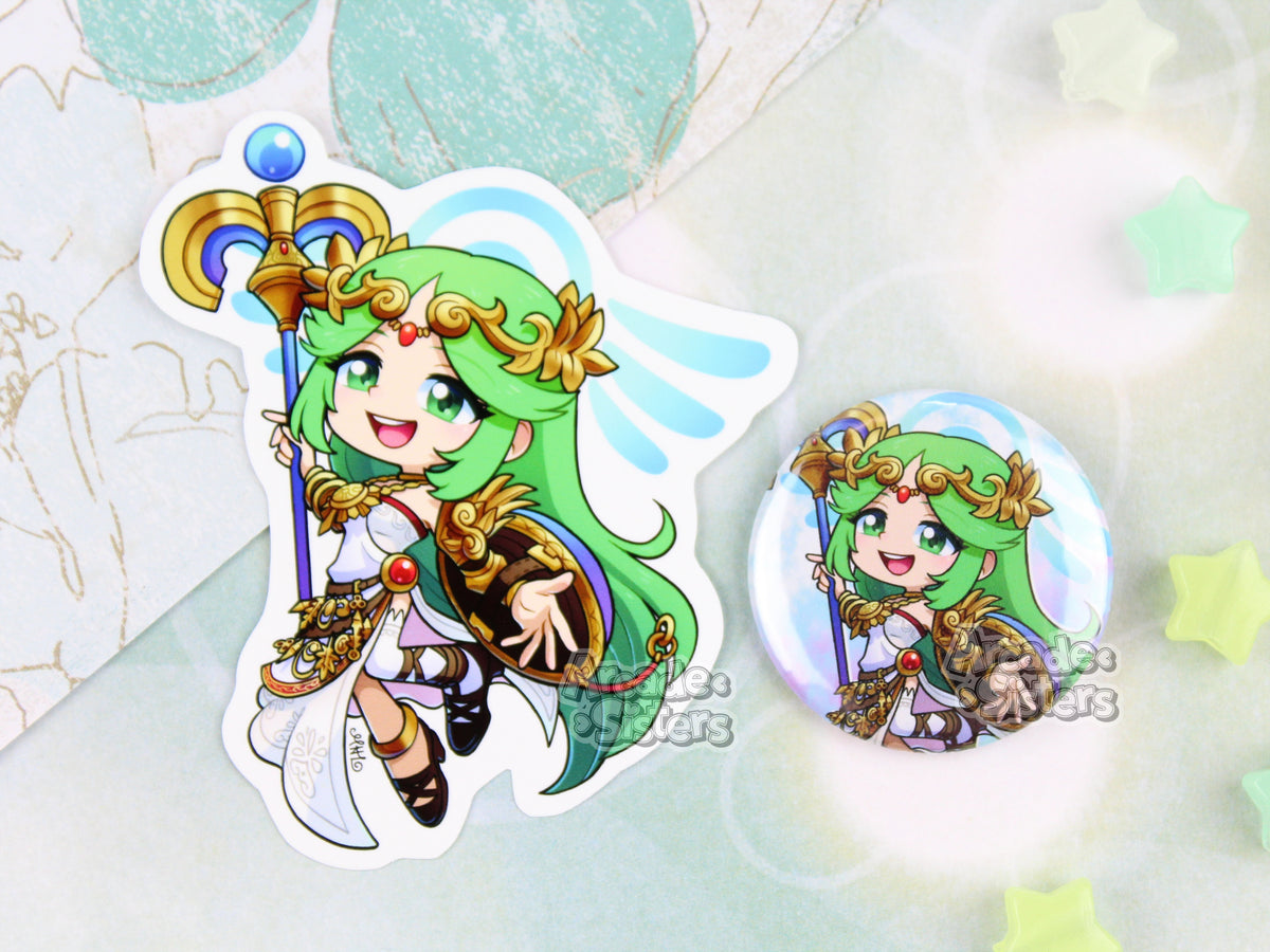 Kid Icarus Stickers & Badges