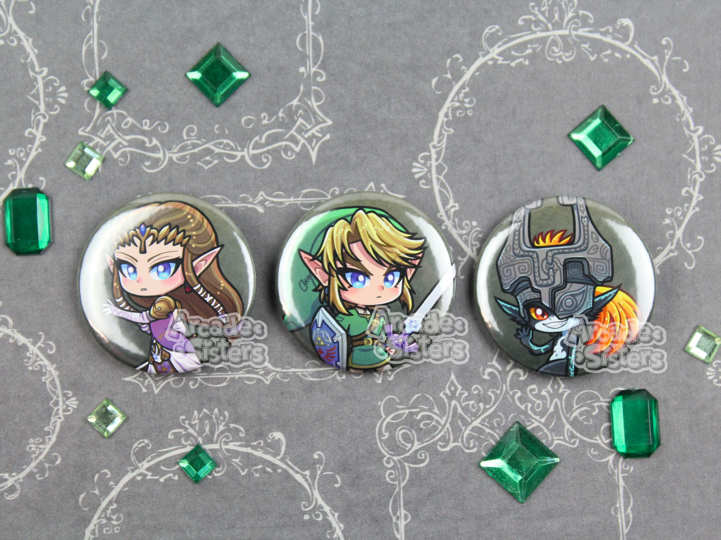 Twilight Princess Stickers & Badges