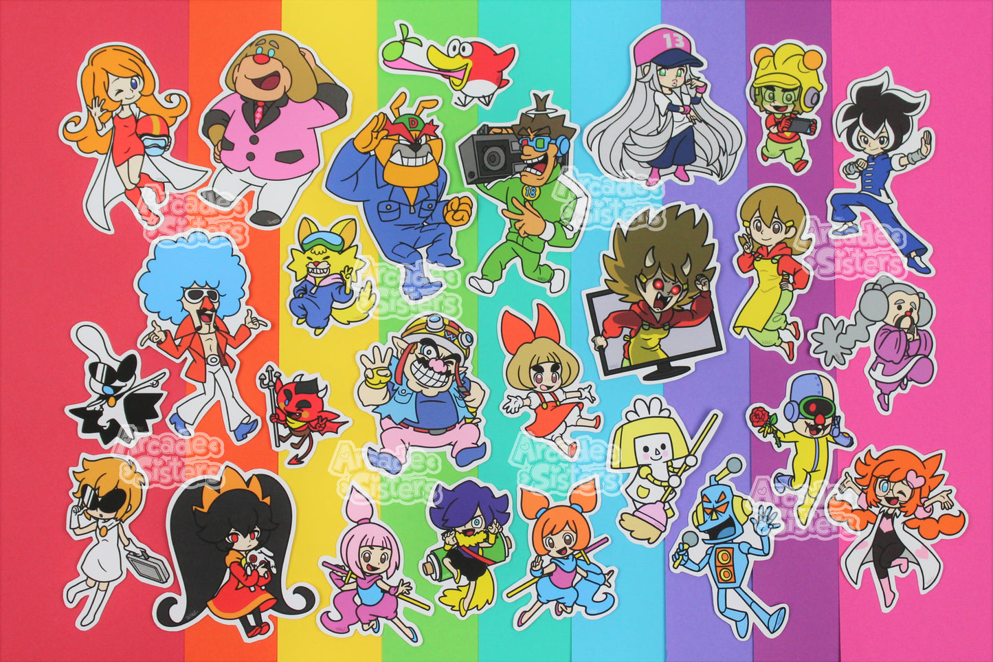 WarioWare Stickers & Badges