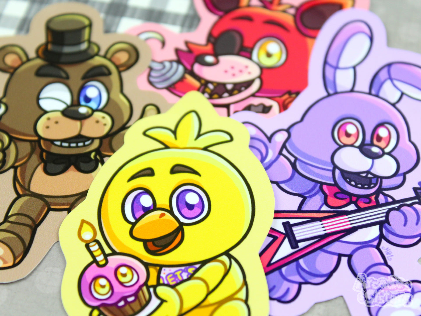 FNAF Stickers & Badges