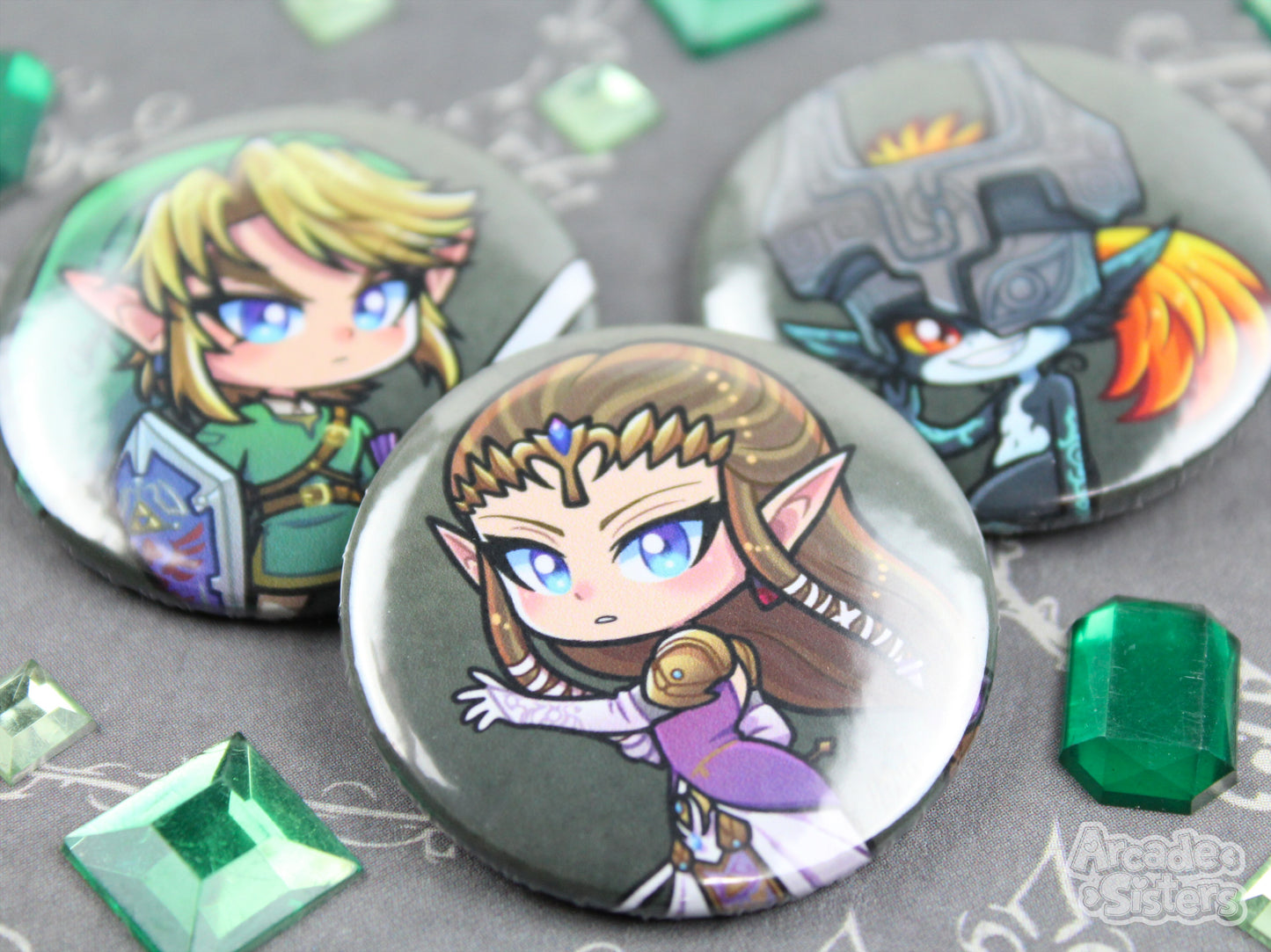 Twilight Princess Stickers & Badges