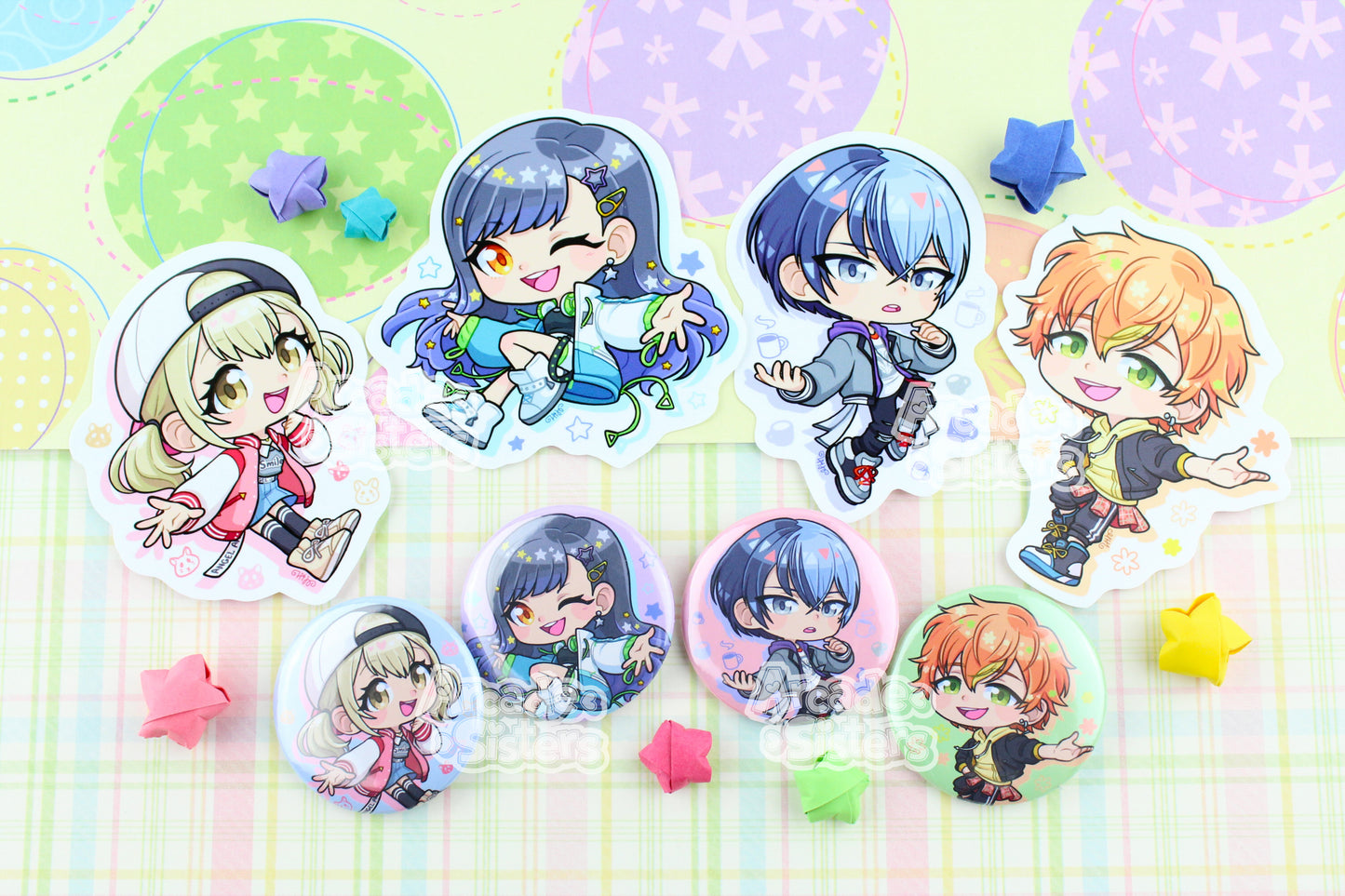 Sekai Stickers & Bagdes