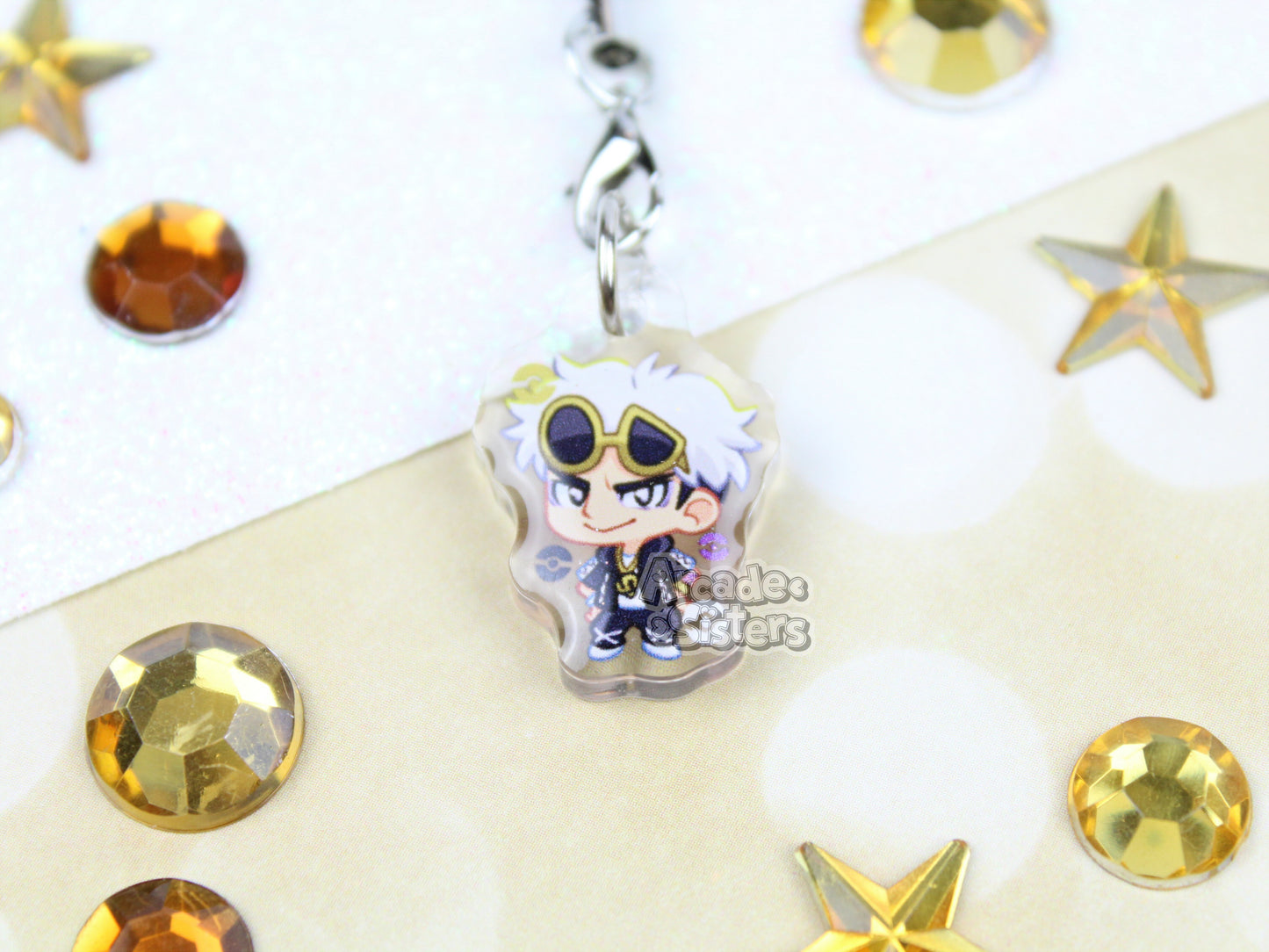 Poke Man Phone Charm