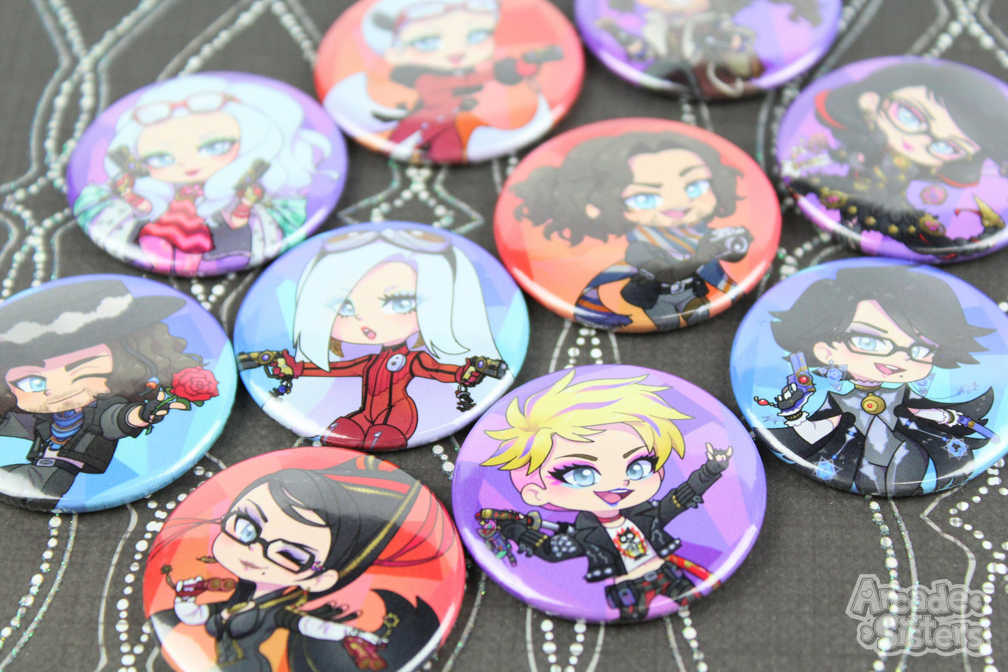 Bayonetta Stickers & Badges