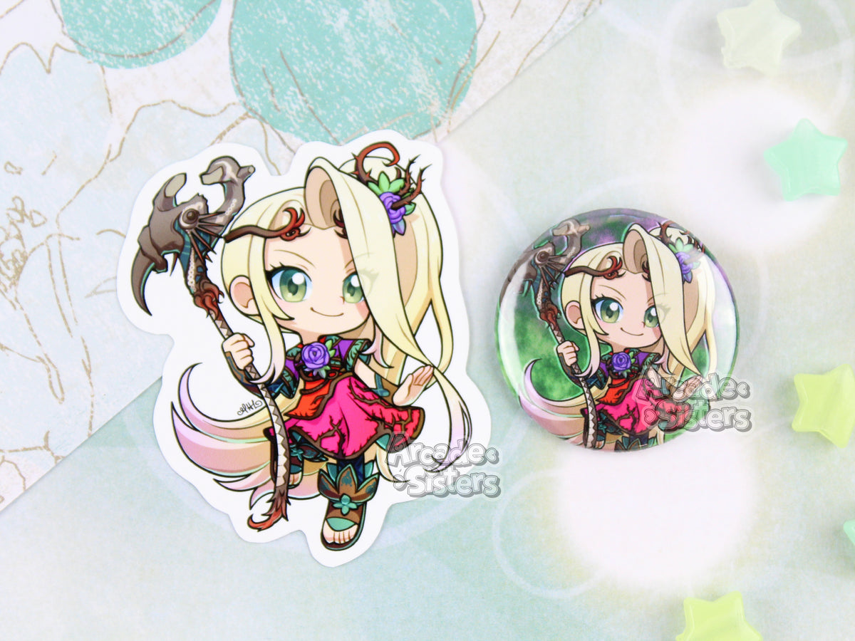 Kid Icarus Stickers & Badges