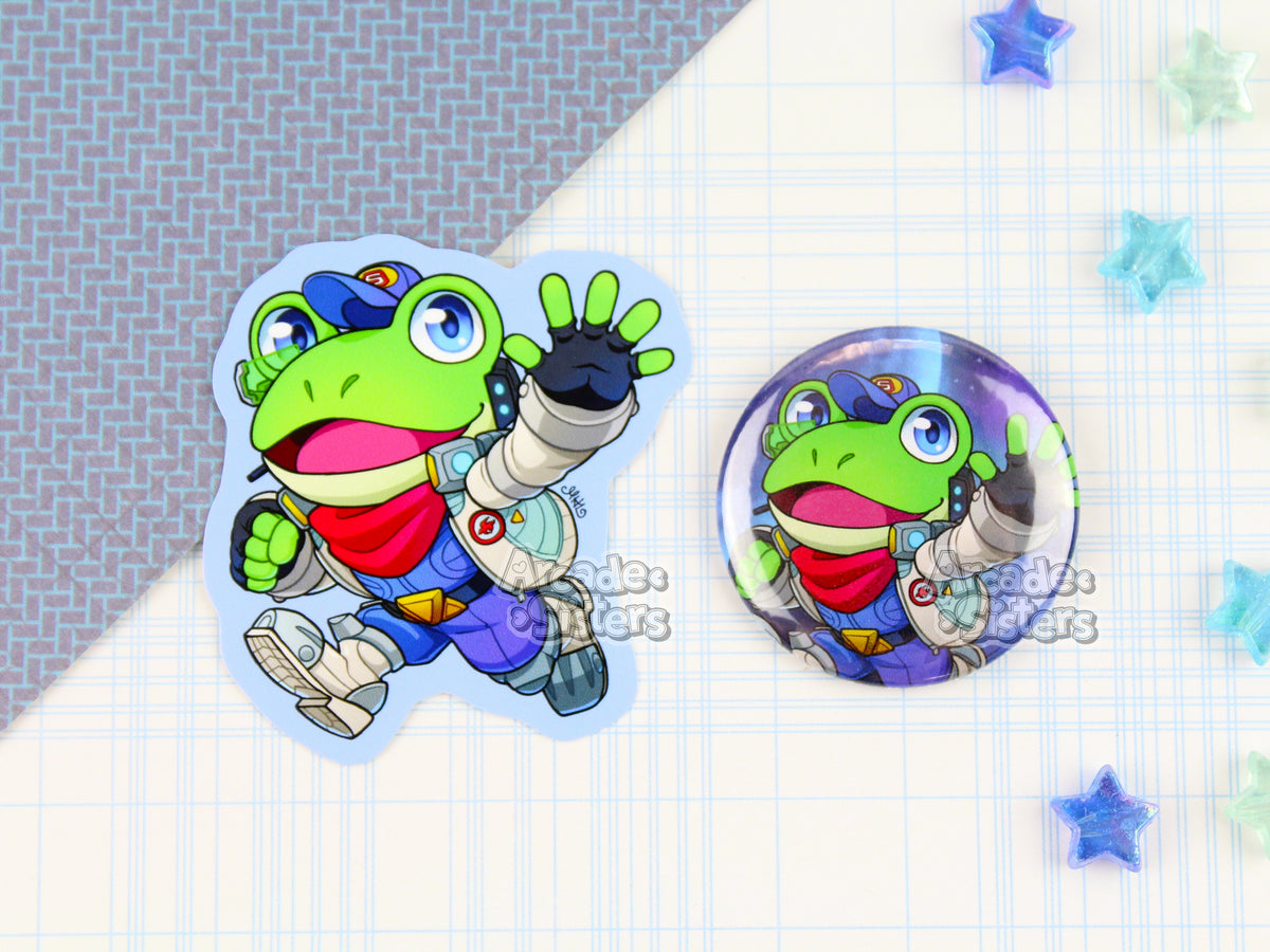 Starfox Stickers & Badges