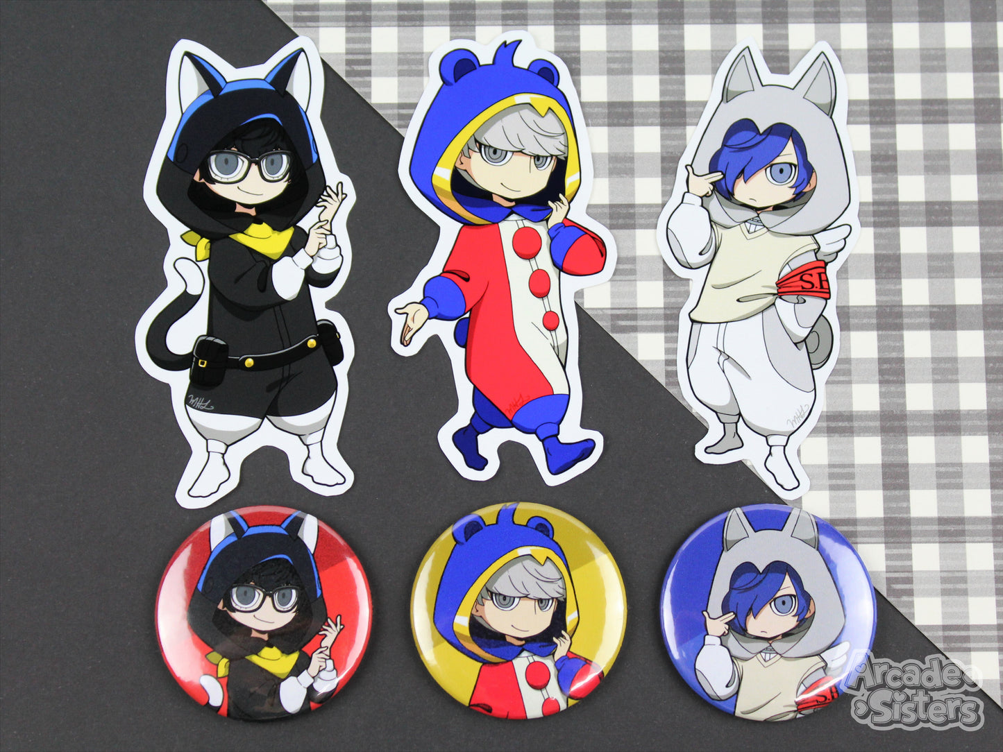 Persona Stickers & Badges