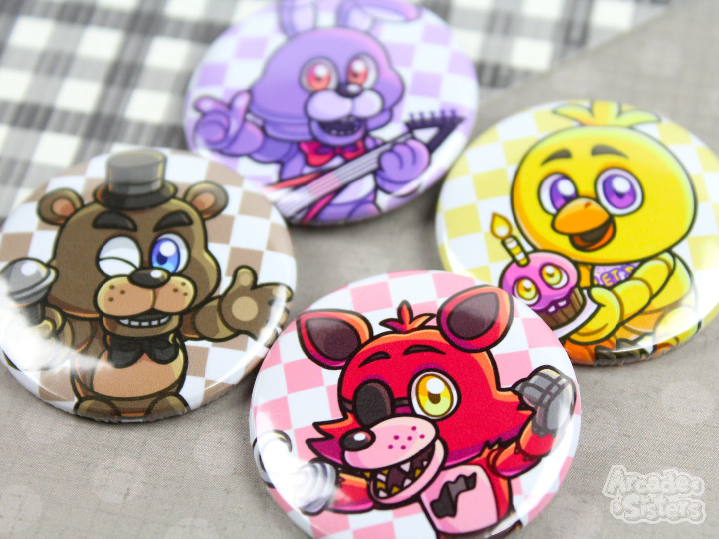 FNAF Stickers & Badges