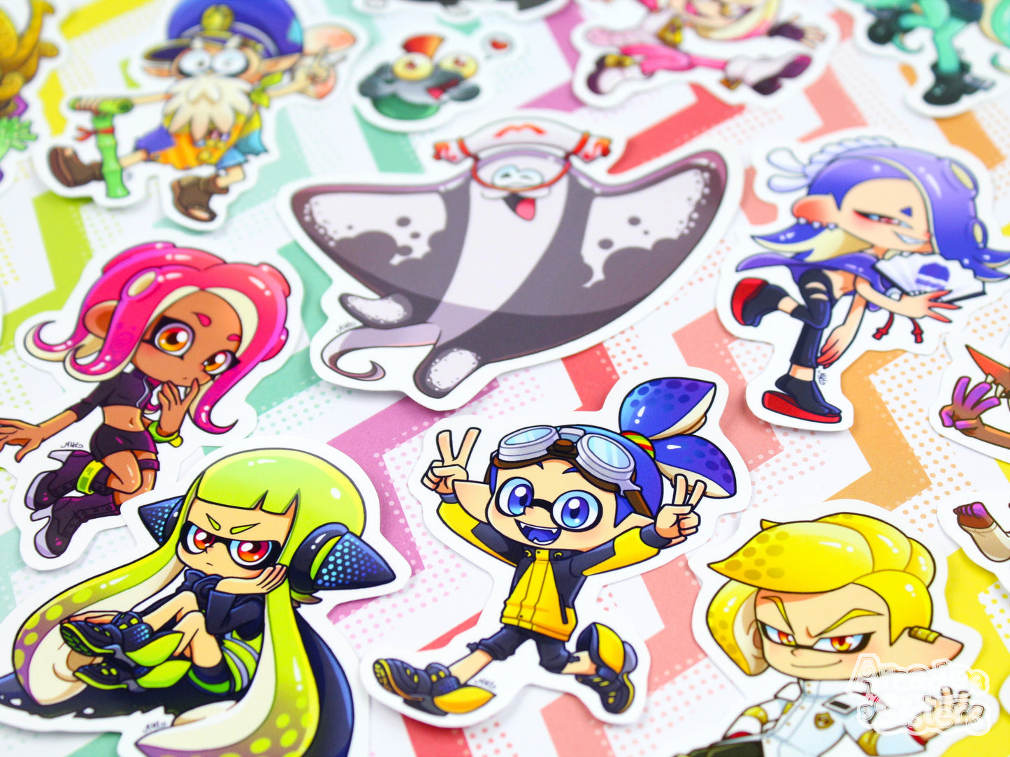 Splatoon Stickers & Badges