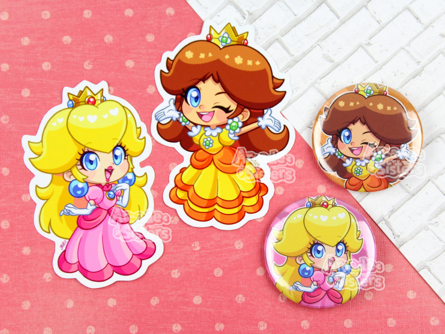 Mario Stickers & Badges