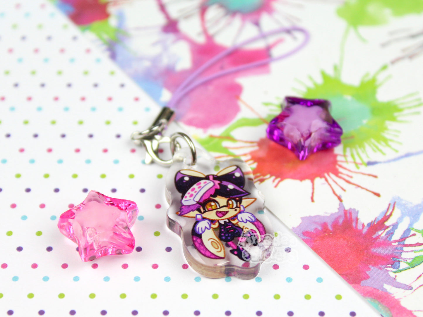 Splatoon Phone Charm