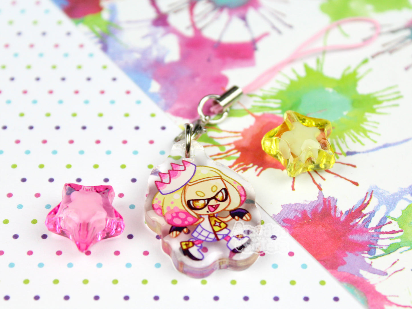 Splatoon Phone Charm