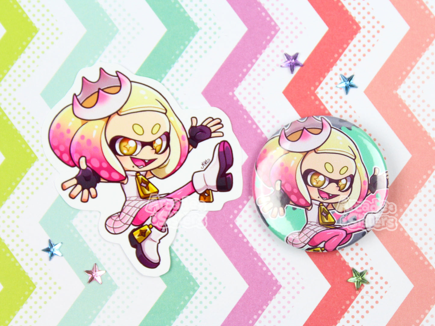 Splatoon Stickers & Badges