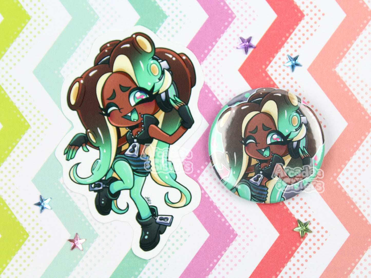 Splatoon Stickers & Badges