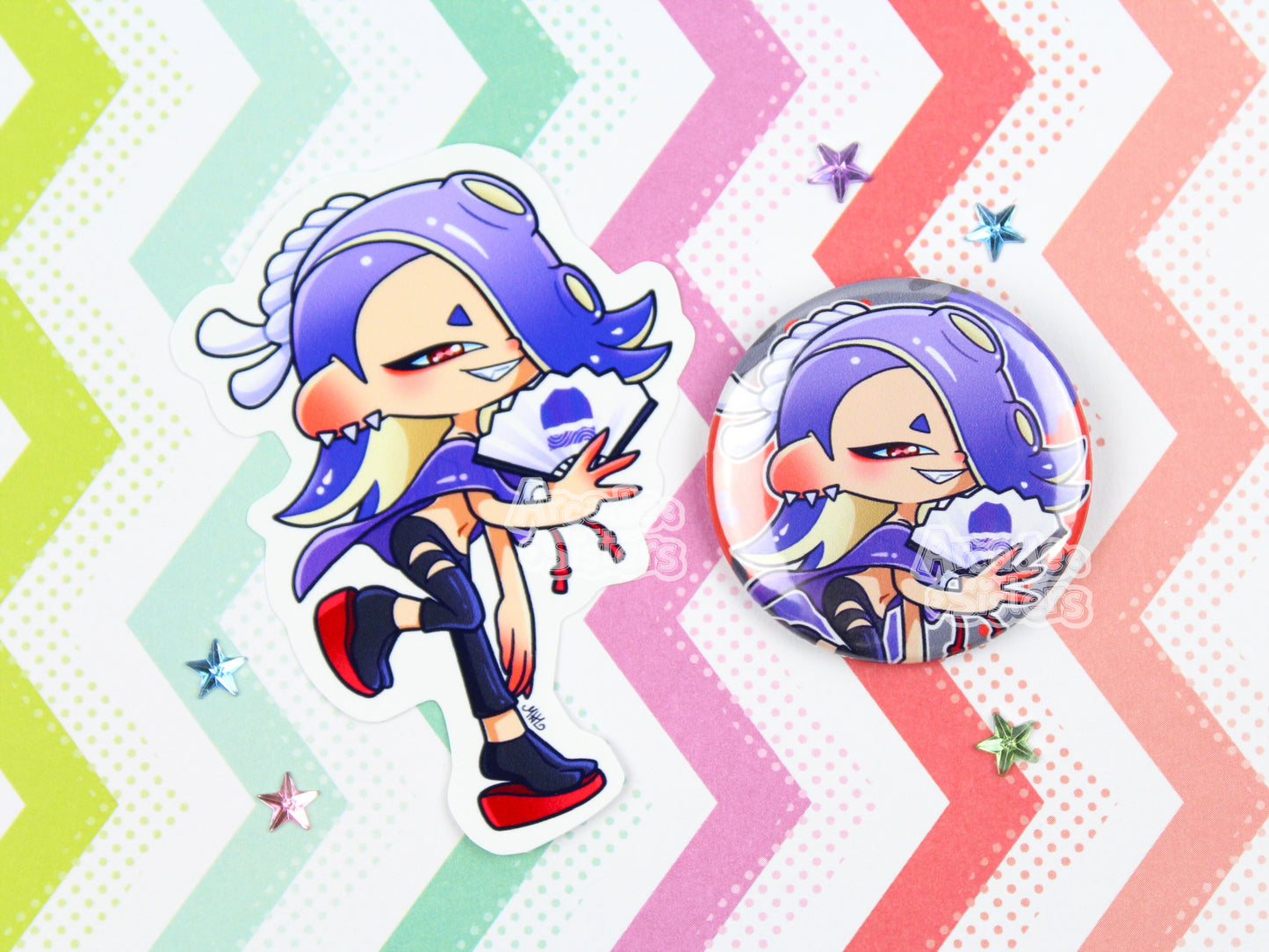 Splatoon Stickers & Badges