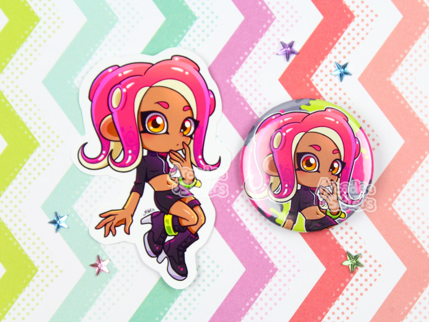 Splatoon Stickers & Badges