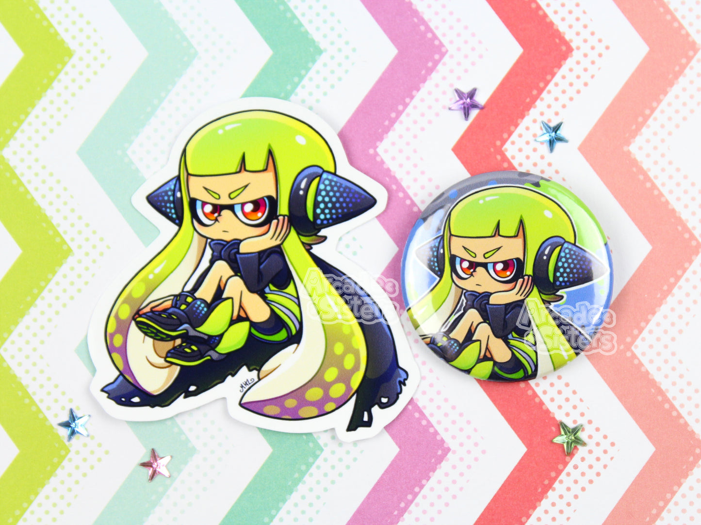 Splatoon Stickers & Badges