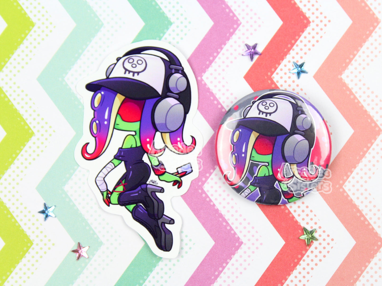 Splatoon Stickers & Badges