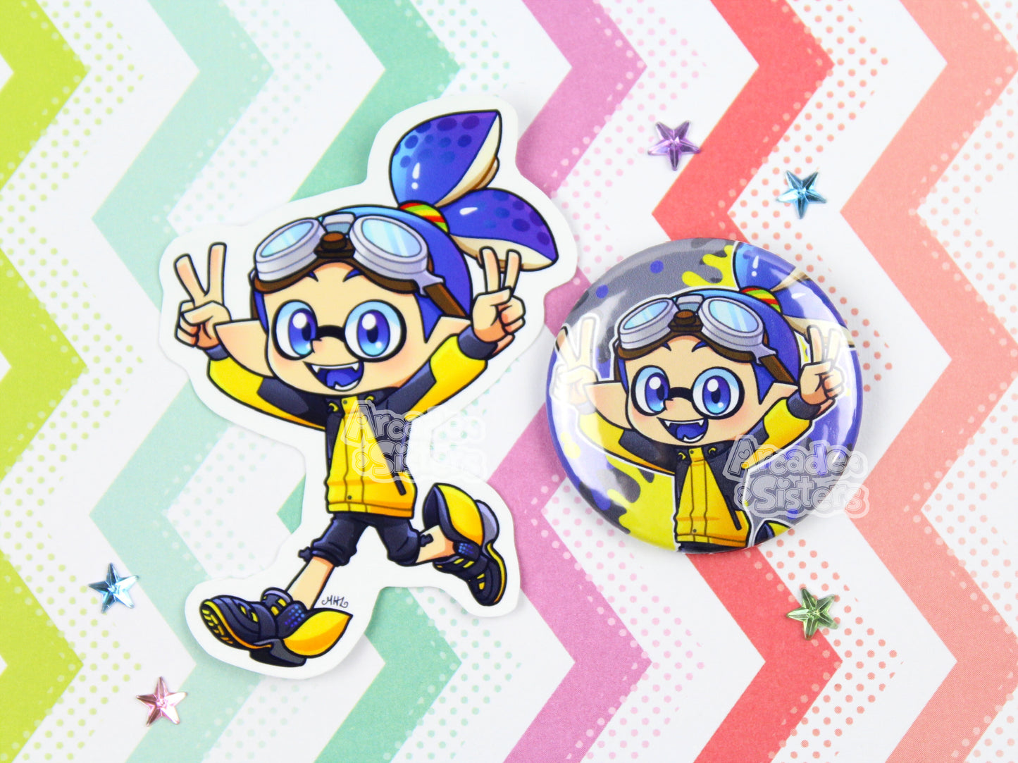 Splatoon Stickers & Badges