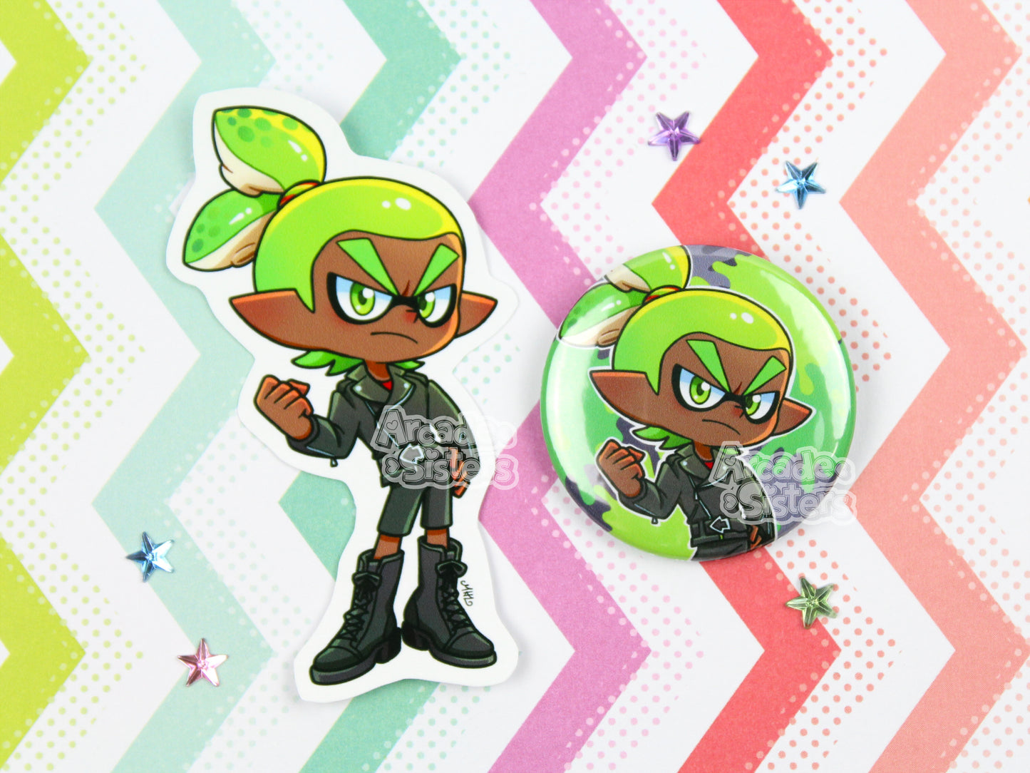 Splatoon Stickers & Badges