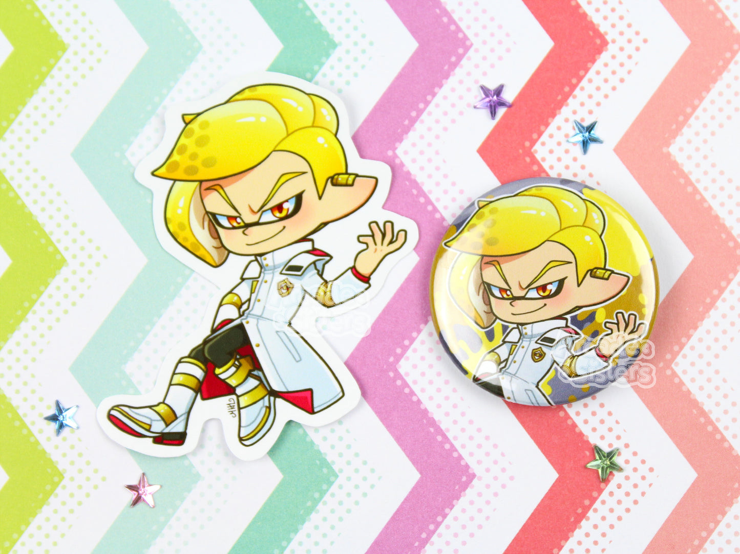 Splatoon Stickers & Badges